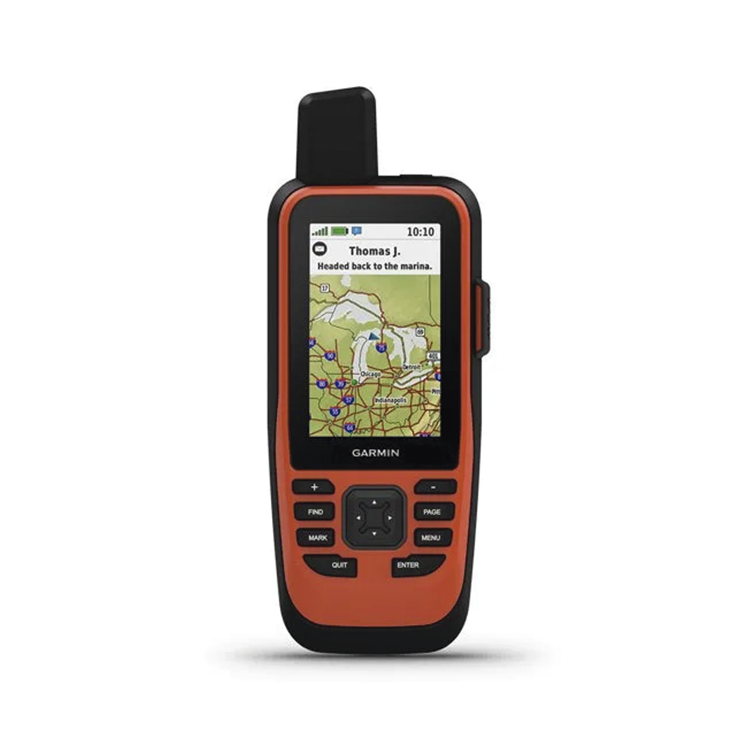 GPS Portátil GPSMAP® 86i / Pantalla TFT Transflectiva de 3" / Resolución 240 x 400 píxeles / Batería de Ion Litio con Autonomía de 35 Horas / Memoria de 16 GB / Compatible con NMEA 0183 y microUSB / Brúju