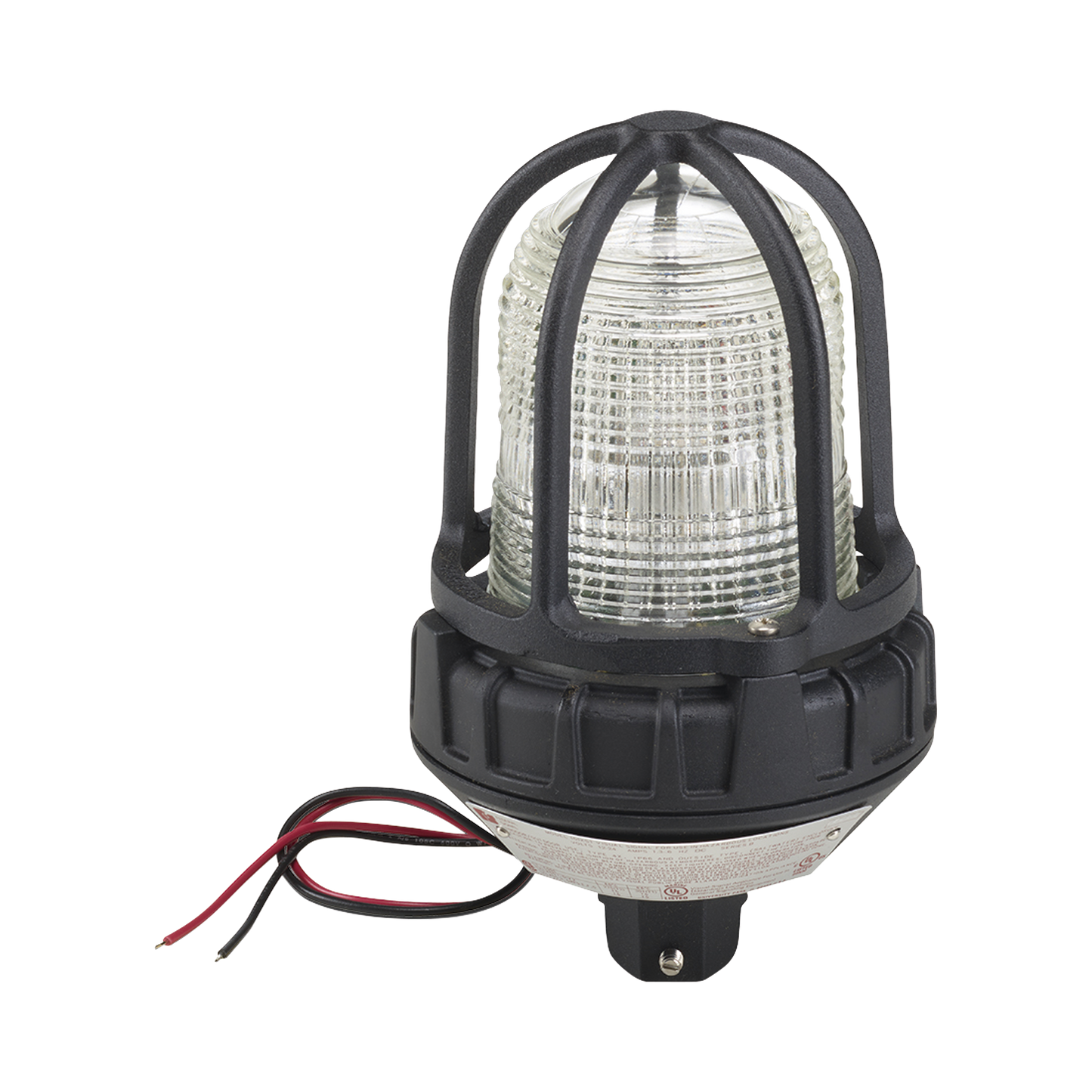 Luz estroboscópica para ubicaciónes peligrosas, montaje tipo tubo, 12-24Vcc, magenta