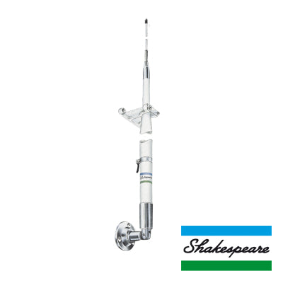 Antena Marina Base HF / 2-30 MHz / Armado en 2 Secciones / Para Facilidad de Embarque / Potencia de Entrada de 1 kW / Rosca de 1-1/4