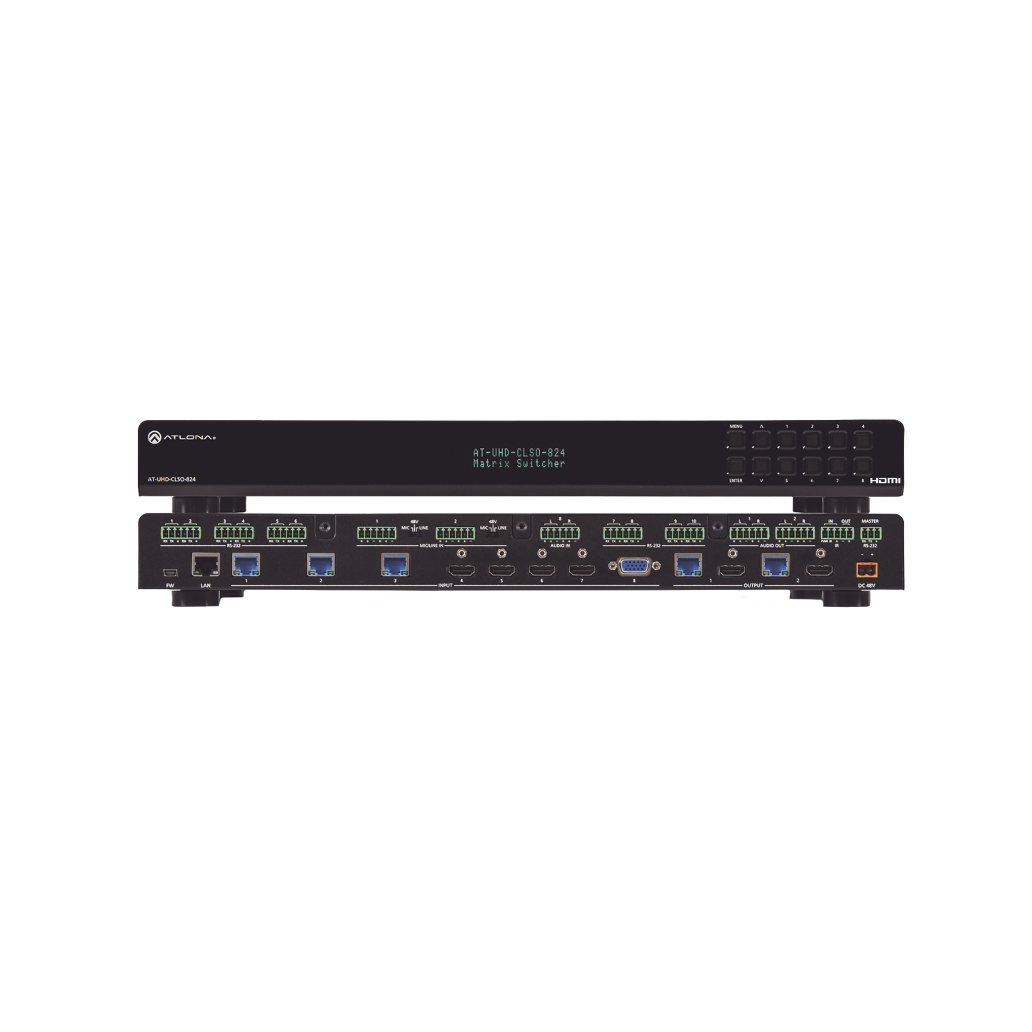 8 INPUT ; 4 OUTPUT SWITCHER