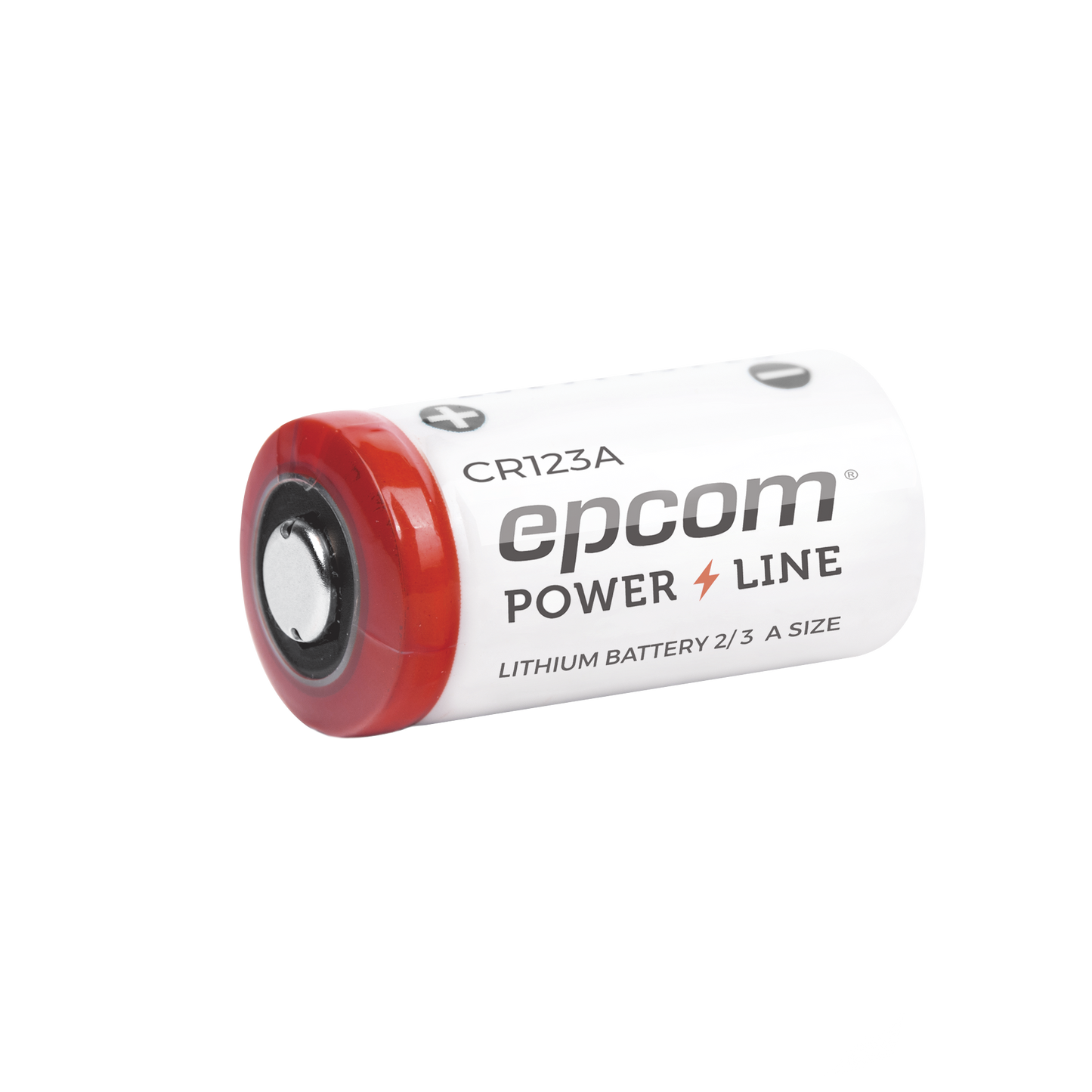 Batería CR123A de Litio 3 V 1300 mAh (No recargable)