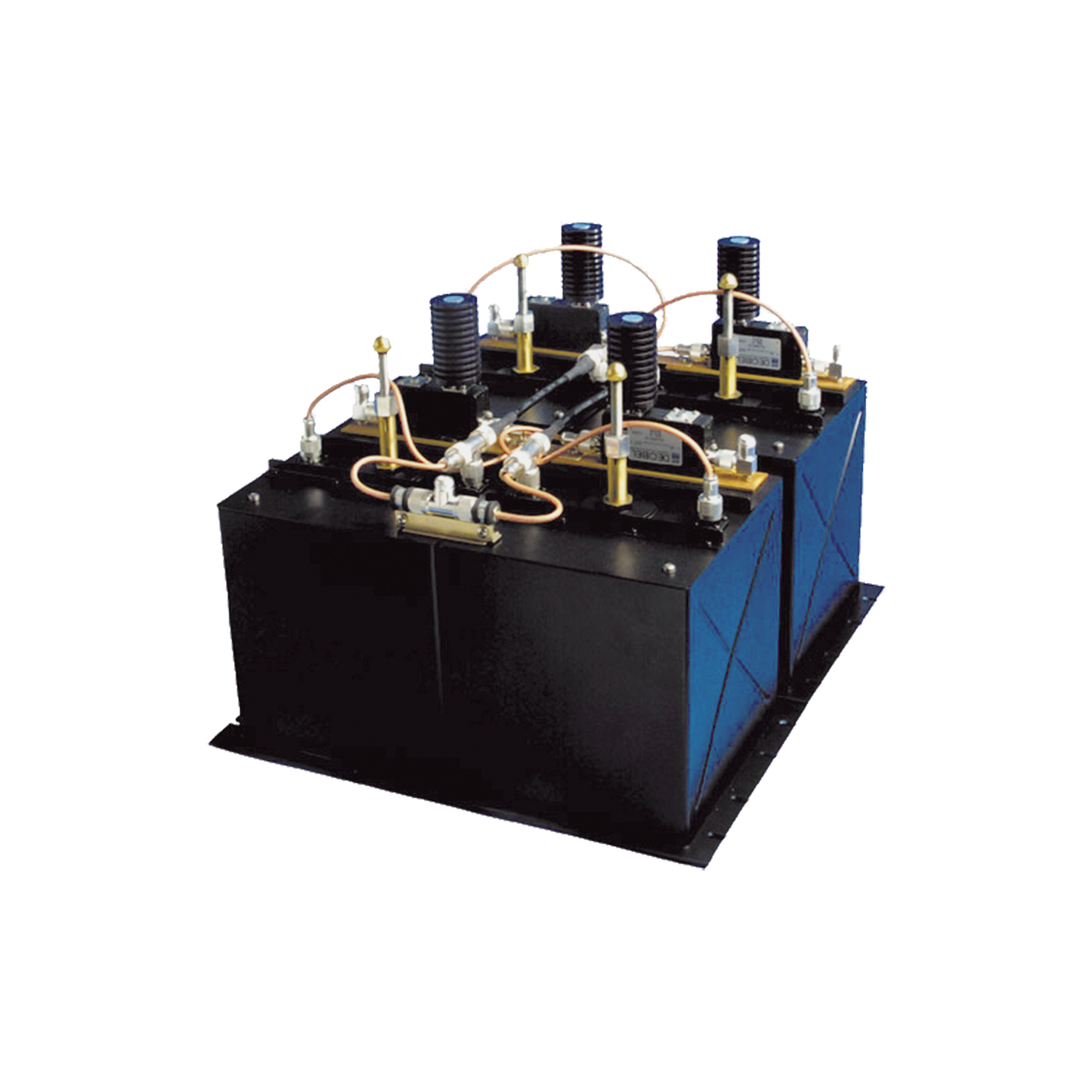 Combinador dB SPECTRA, en Panel para Rack 19", 380-400 MHz,3 Canales, 100 kHz de Sep. 150 Watt, N Hembras.