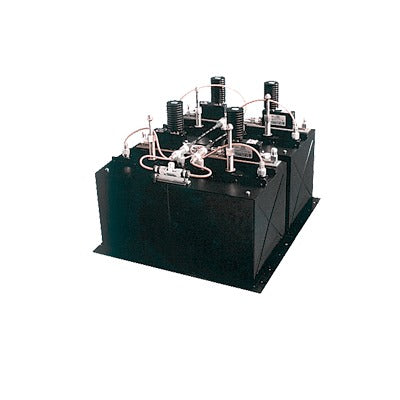 Combinador dB SPECTRA de 5 Canales en Panel para Rack 19", 380-400 MHz, 100 kHz de Sep. N Hembras.