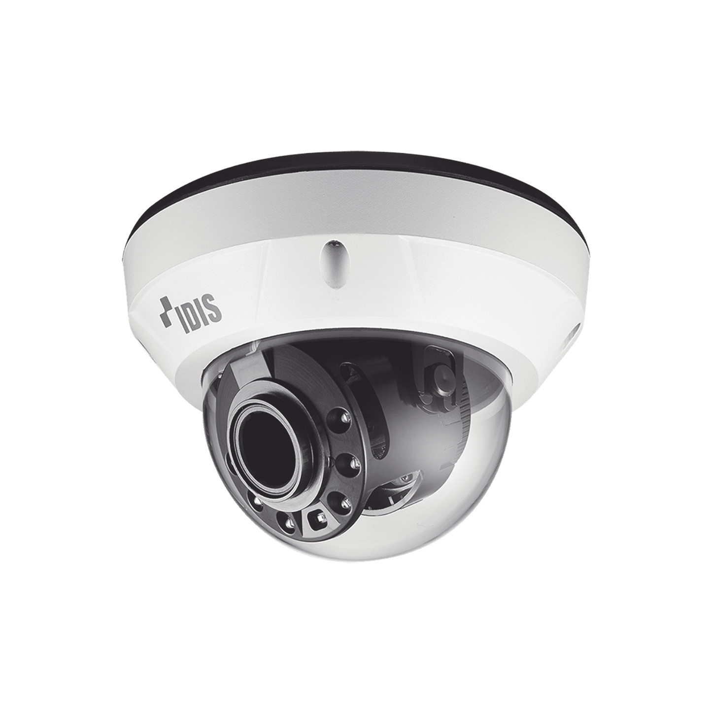 Camara IP Domo 2 Megapixel (1080p) | Antivandalica IK10 | Audio de dos vias | Alarma I/O | PoE | IR 30m | Dia/Noche (ICR) | Lente Motorizado | WDR | Calefactor