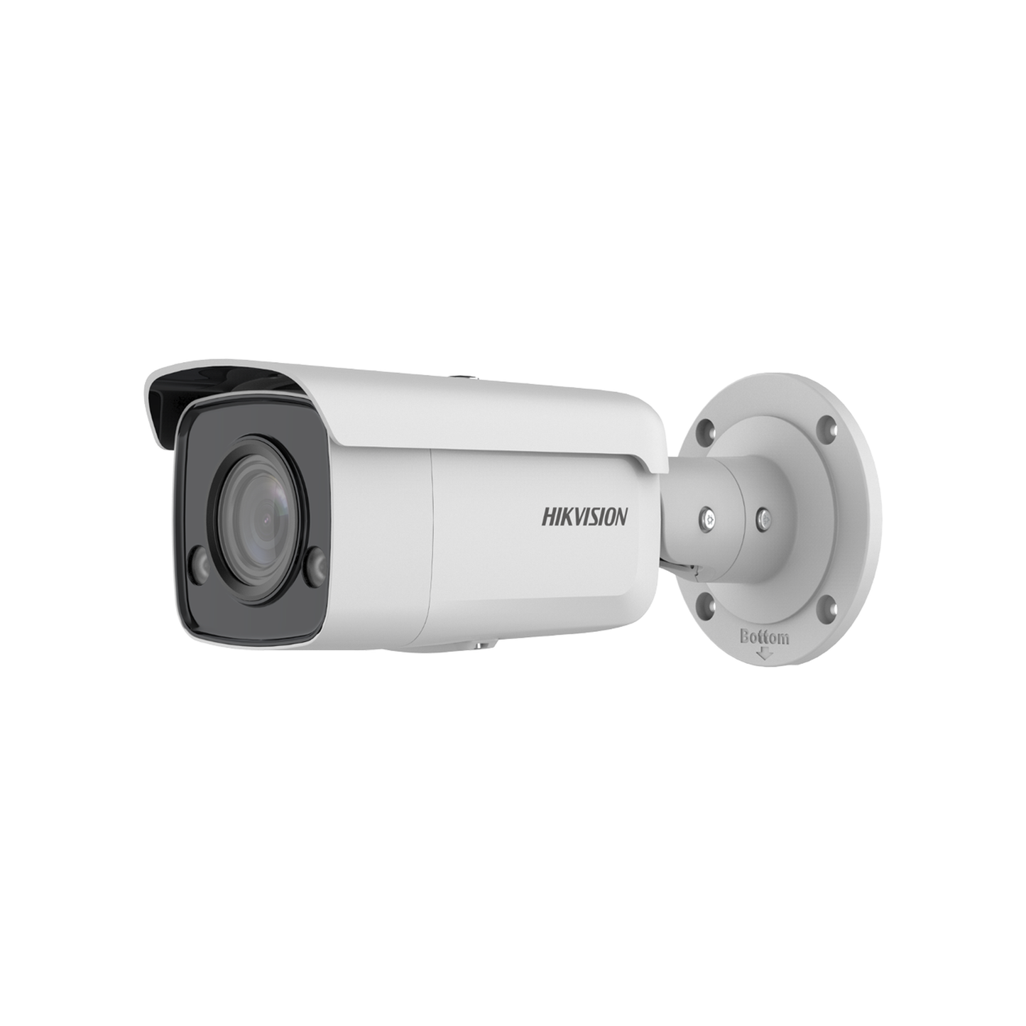 Bala IP 8 Megapixel / Imagen a Color 24/7 / PoE / Lente 4 mm / Luz Blanca 60 mts / Exterior IP67 / WDR 130 dB / Captura Facial / Videoanaliticos (Filtro de Falsas Alarmas) / MicroSD