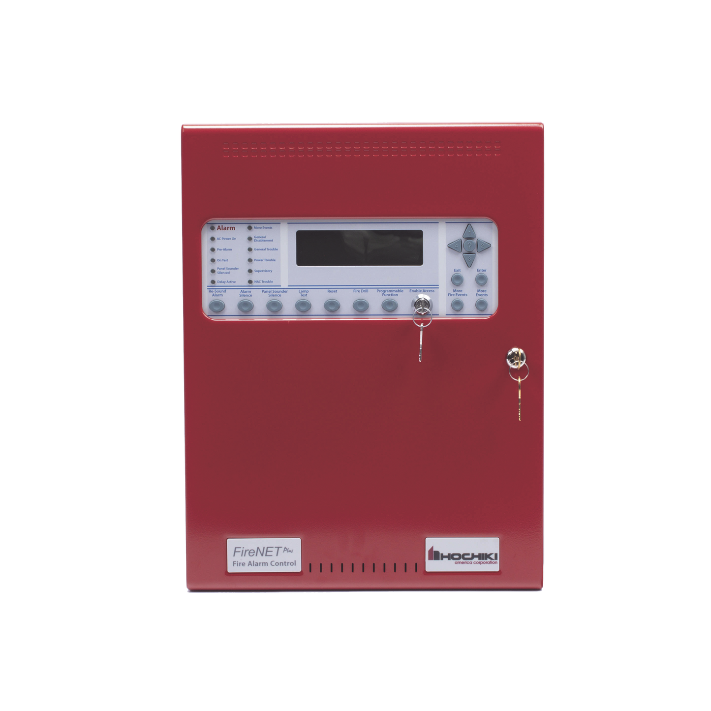 Panel de Detección de Incendio, Direccionable, Dialer, 127 puntos, Expandible, Serie FireNET Plus® (0100-16380)