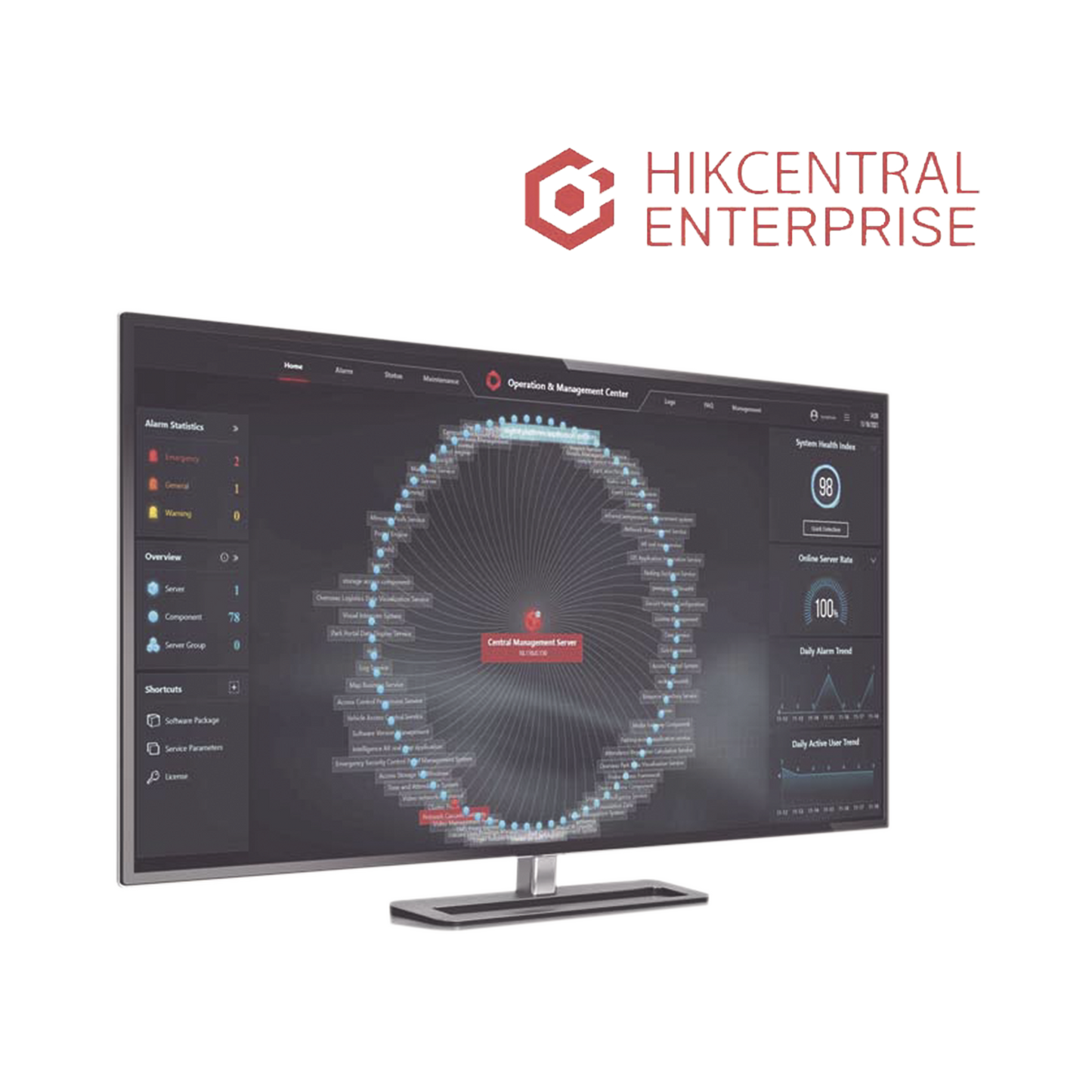 Hik-Central Enterprise Industrial / Licencia para Añadir Modulo de Temperatura a HikCentral Enterprise (HikCentral-E-Industrial-ThermalD-Module)