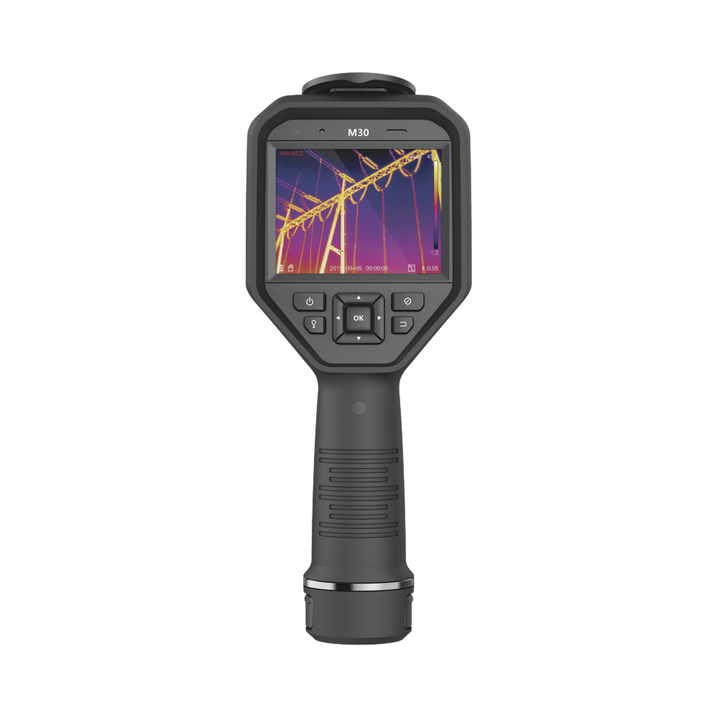 M20W - Cámara Termográfica Portátil Profesional / Rango de temperatura de -20 °C a 550 °C / Alta precisión ±2℃/±2% / Resolución IR 256 x 192 y Cámara Visual 8MP / Pantalla táctil LCD