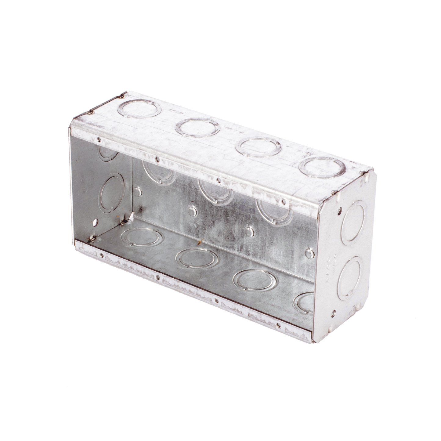 Caja Multigang de 4 Gangs,/ Profundidad de 2-1/2"/ 16 TKO (1/2"- 3/4").