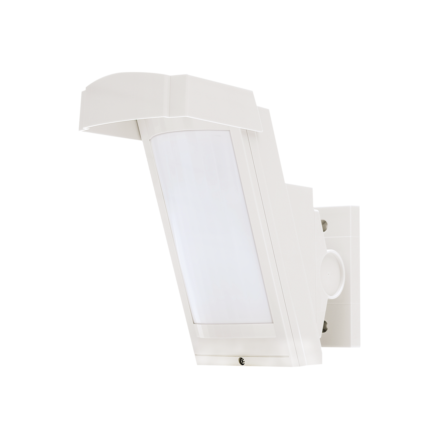 Detector de Movimiento PIR Antimascara / 100% Exterior / Inalambrico (Alimentación) / Hasta 12 metros a 85°; de cobertura/ Instalación a 3 metros / Compatible con cualquier panel de alarma