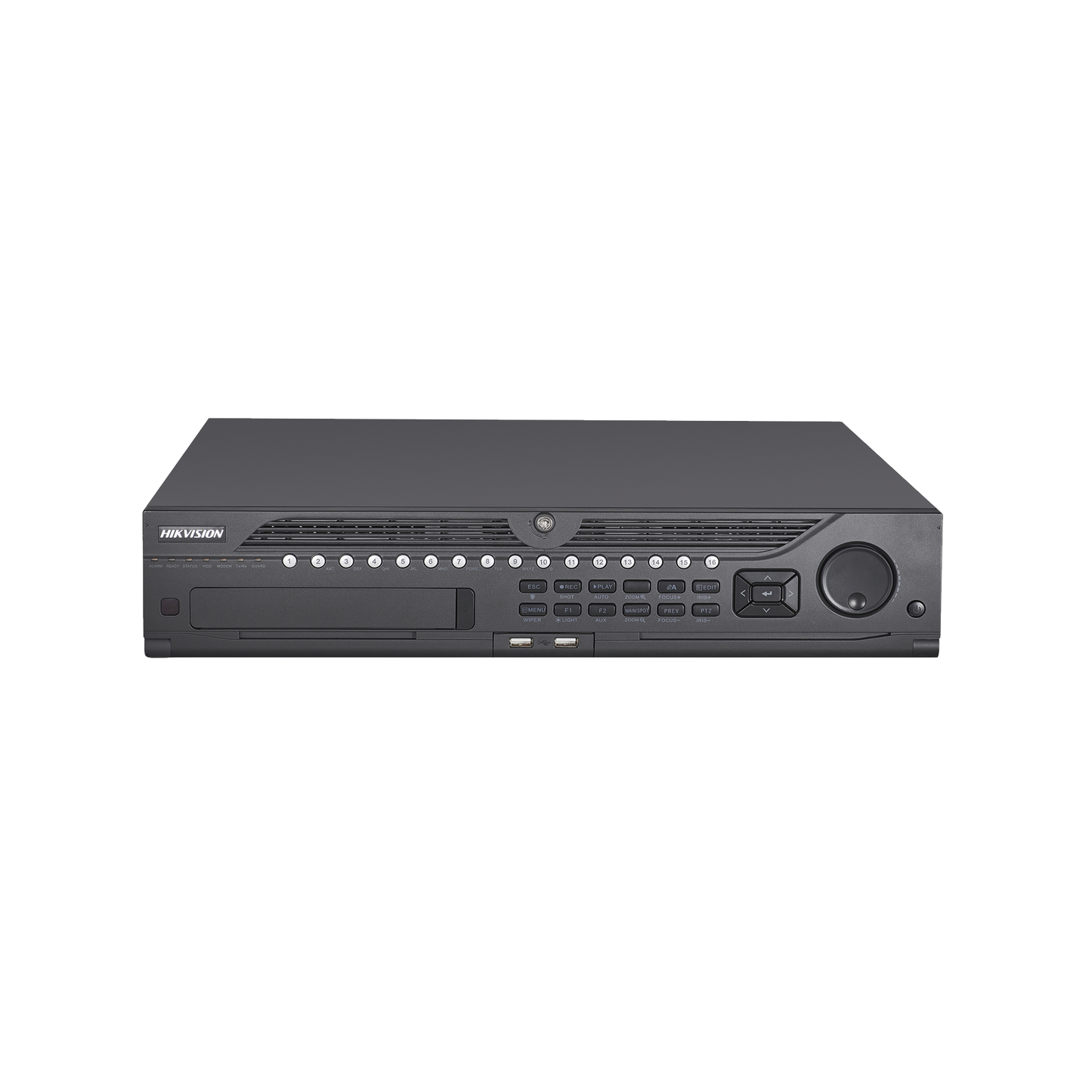 DVR 16 Canales TURBOHD + 18 Canales IP / 8 Megapixel / 8 Bahías de Disco Duro / 16 Canales de Audio / Videoanalisis / 16 Entradas de Alarma / Arreglo RAID / Soporta POS