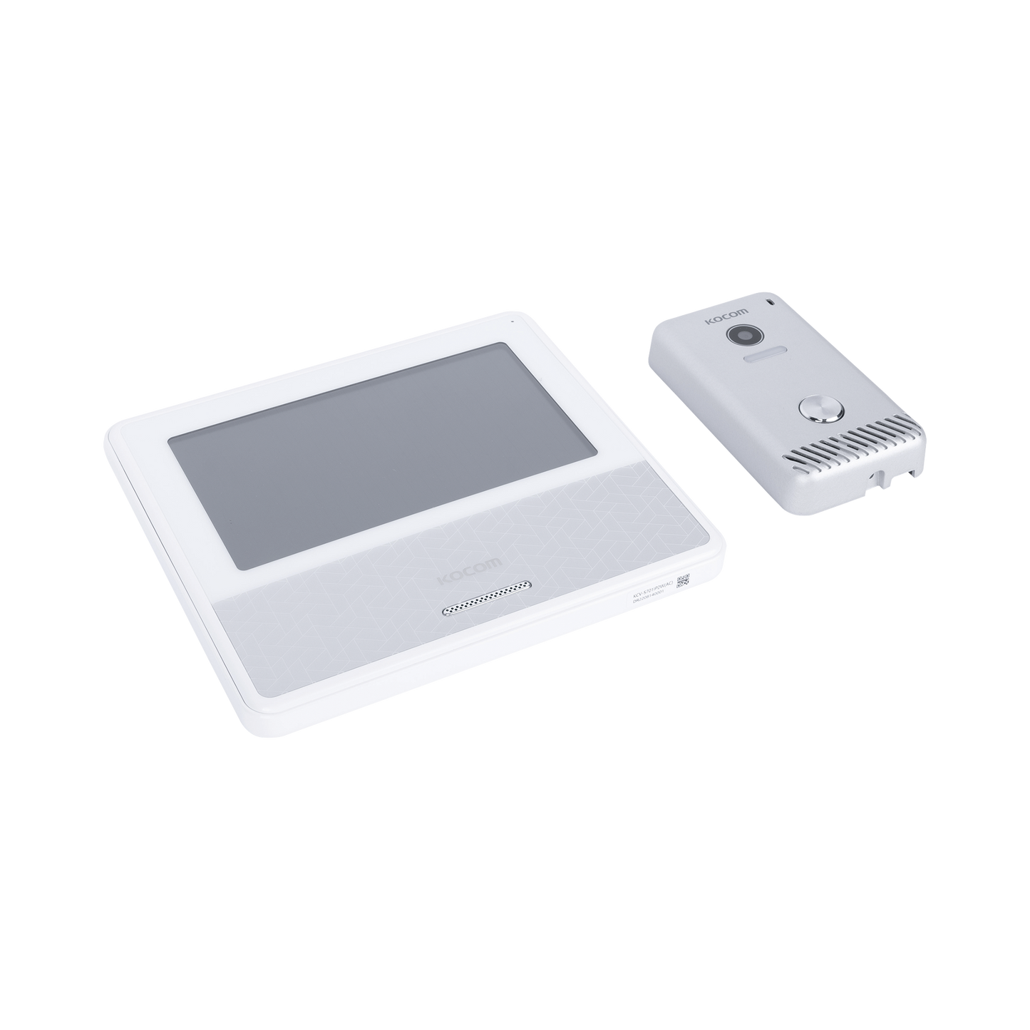 KIT DE VIDEOPORTERO IP COLOR BLANCO / Apertura con app / Súper elegante / Monitor WIFI / Alimentación 110vca