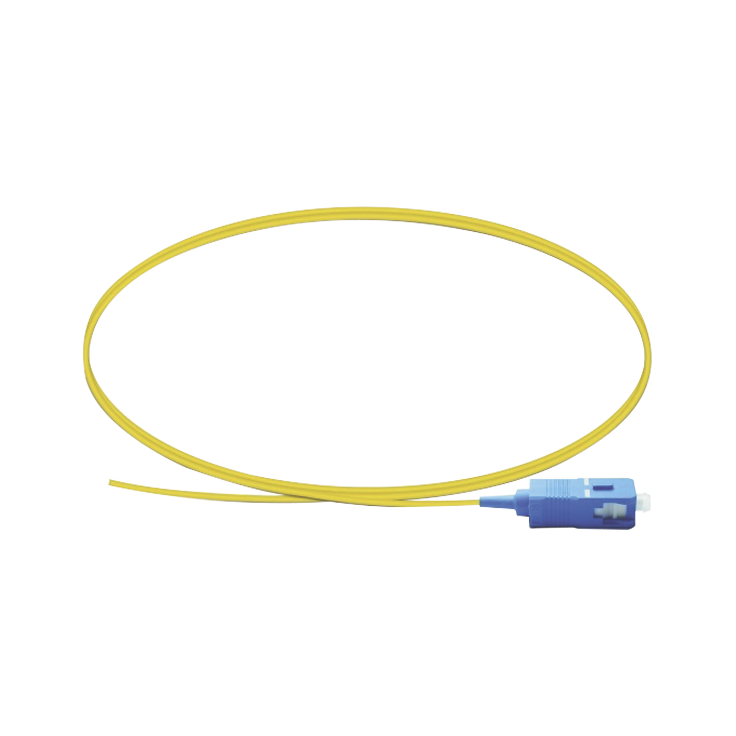 Pigtail de Fibra Óptica Monomodo SC/UPC, Simplex de 1 Metro (3.28 Pies)