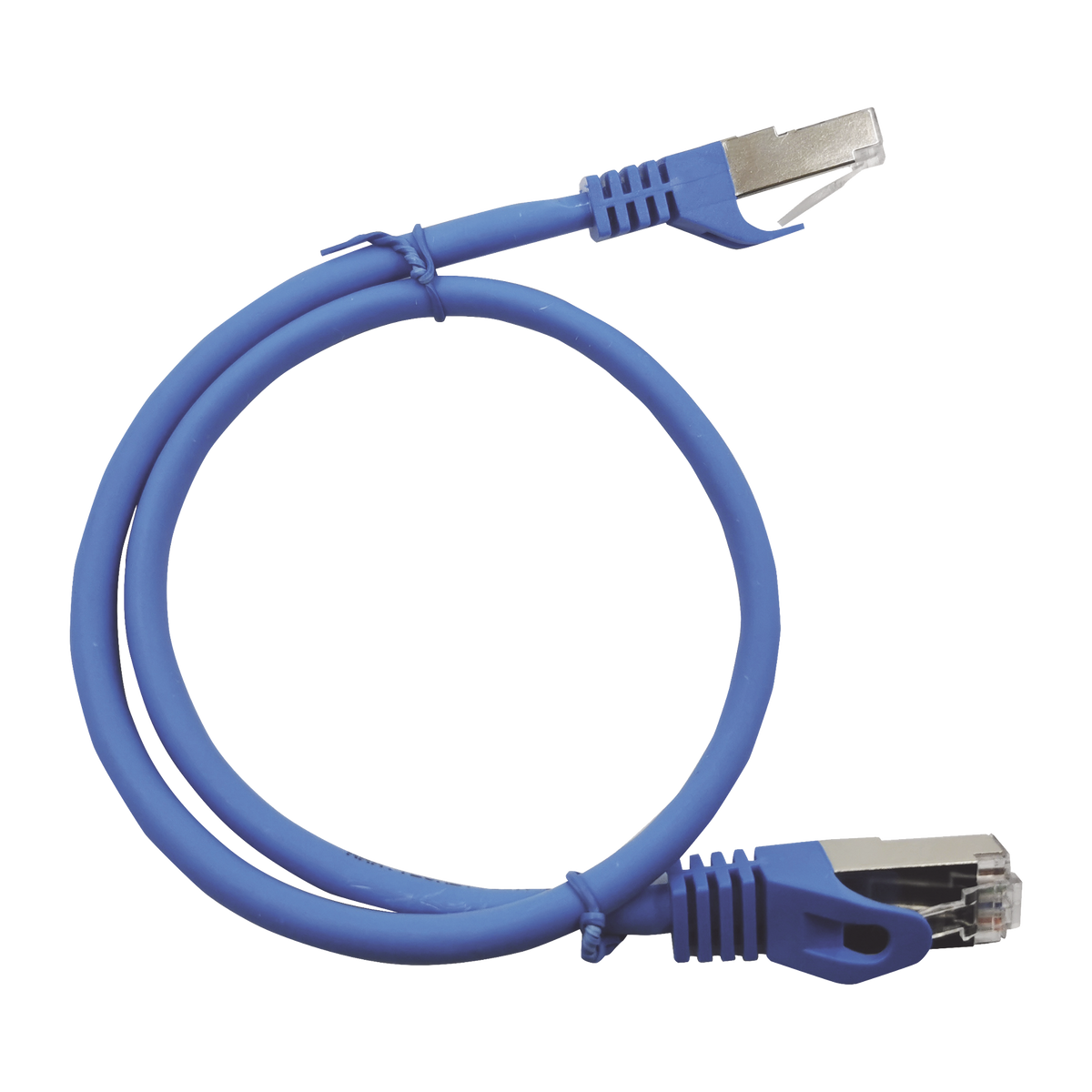 Patch Cord Cat6A 10G Blindado 3.0 Metros (9.84 Pies) Azul