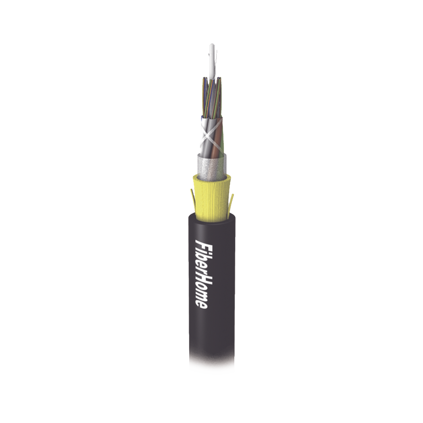 Cable de Fibra Óptica Aérea (ADSS) G.652D, Monomodo de 24 Hilos, Exterior, Span 100, Loose Tube, Precio por metro