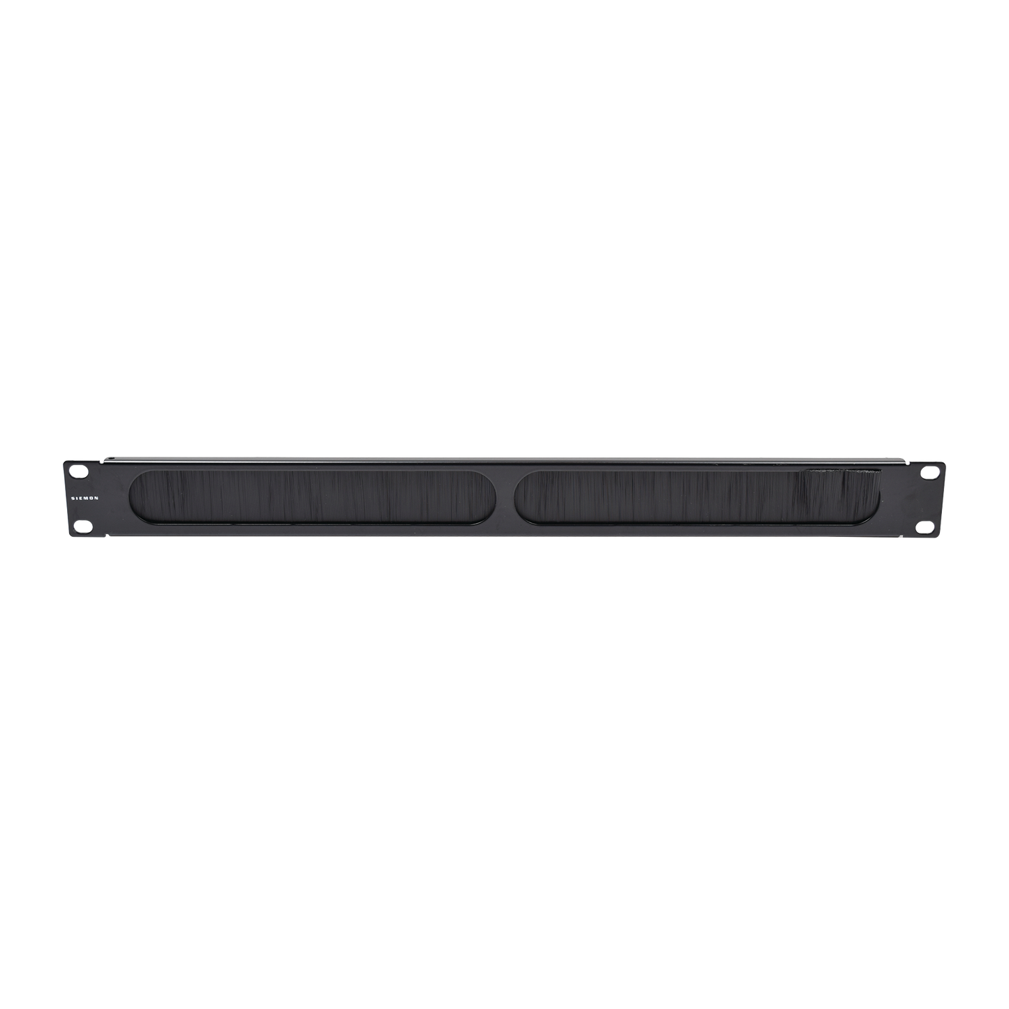 Tapa Ciega para Rack de 19in, Tipo Cepillo de Nylon, para Paso de Cables y Mejor Manejo Térmico, Color Negro, 1UR