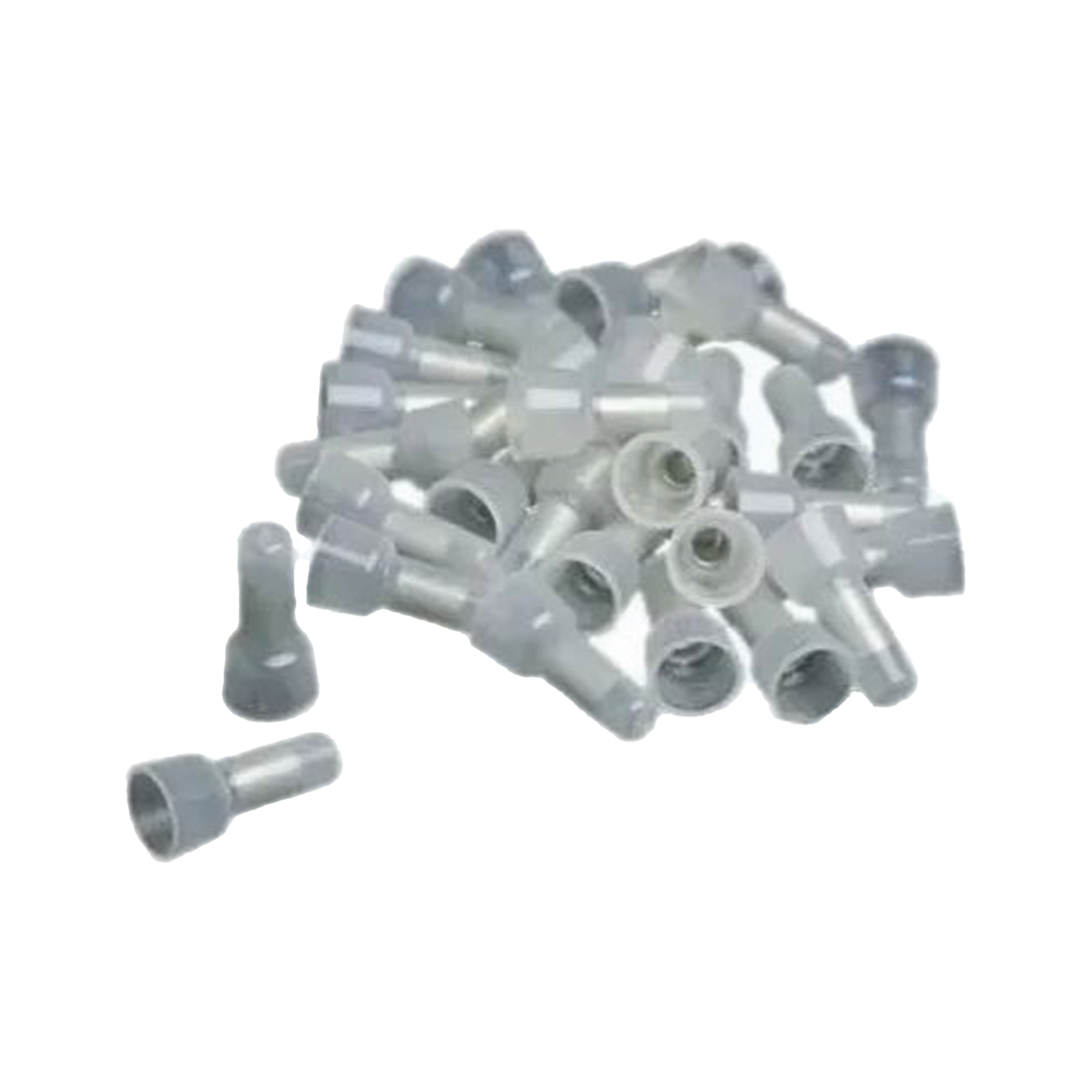 Bolsa con 250 Terminales tipo Campanas / Capuchón para empalme final de cable calibre 14-22Awg