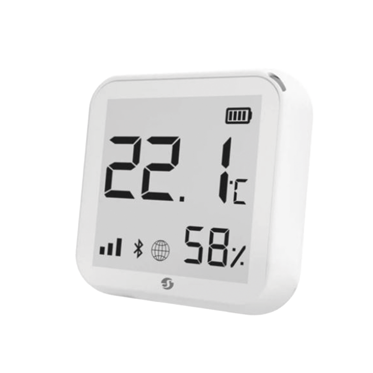 Sensor Inteligente de Humedad y Temperatura con pantalla de 2 colores / WIFI / Residencial / Nube P2P y lectura local/ Nest / Alexa
