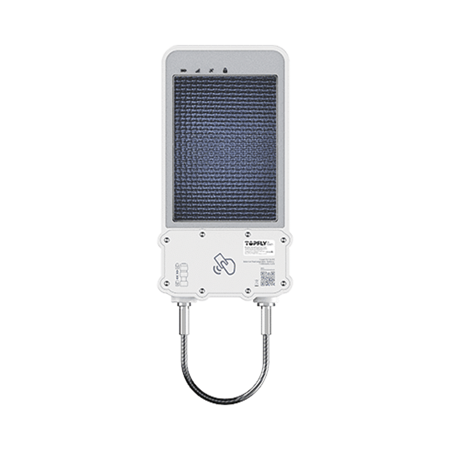 Cerradura Inteligente GPS con Energía Solar / SolarGuardX 100 / Seguimiento de Activos LTE Cat-M1 / Desbloqueo por RFID BLE OTA / Impermeable IP67 / Detección de Movimiento / Alarma de Bloqueo / Batería 14400mAh / Seguridad de Datos M