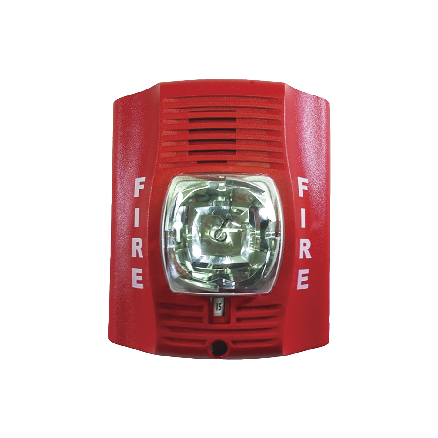 Lampara estroboscópica para exterior con nivel de candelas seleccionable, rojo