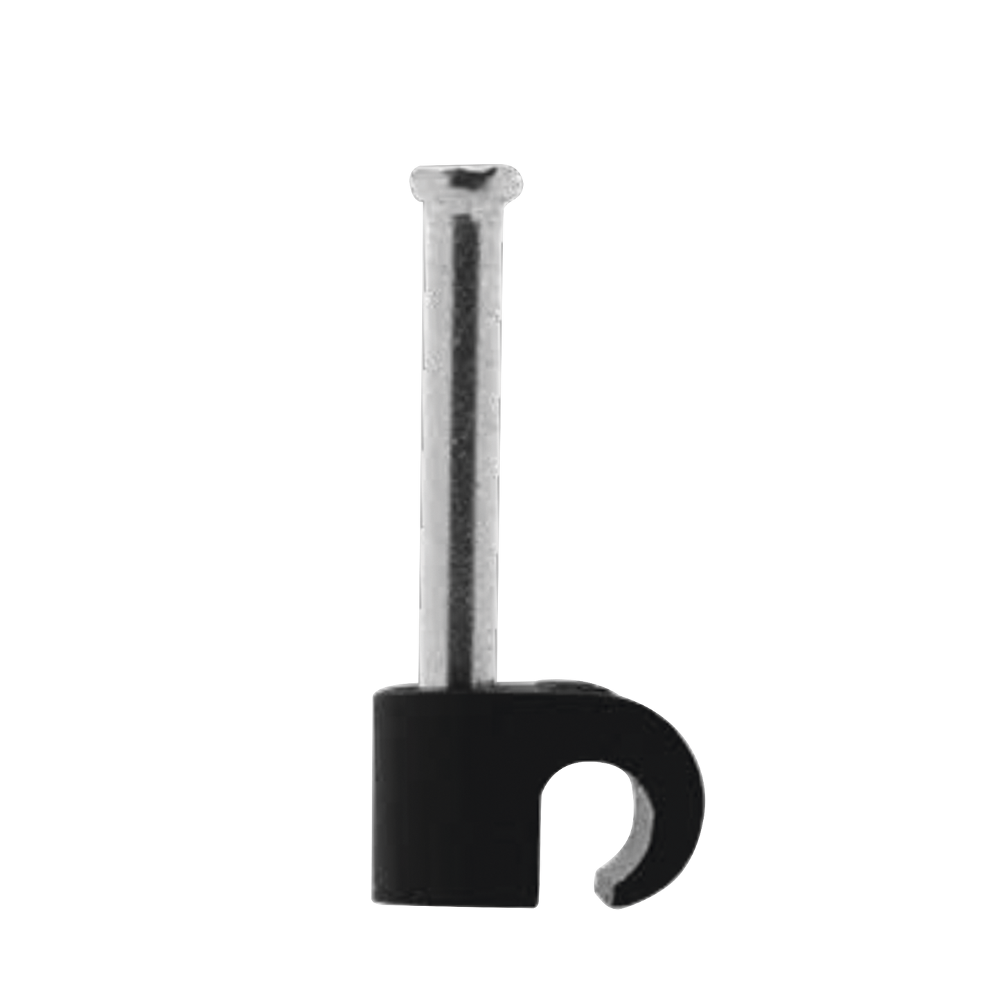 Grapa negra para Fibra óptica redonda de 3 mm (100pzs) (3101-00400)