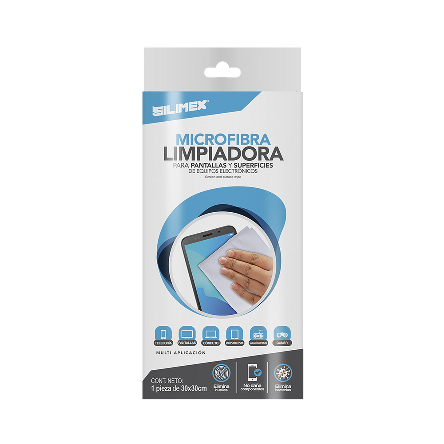Toallitas Secas Electrostáticas de 30x30 cm (11.81 x 11.81 Pulgadas), Especial para Limpiar Superficies Delicadas Sin Rayarlas (Paquete con 2 Piezas)