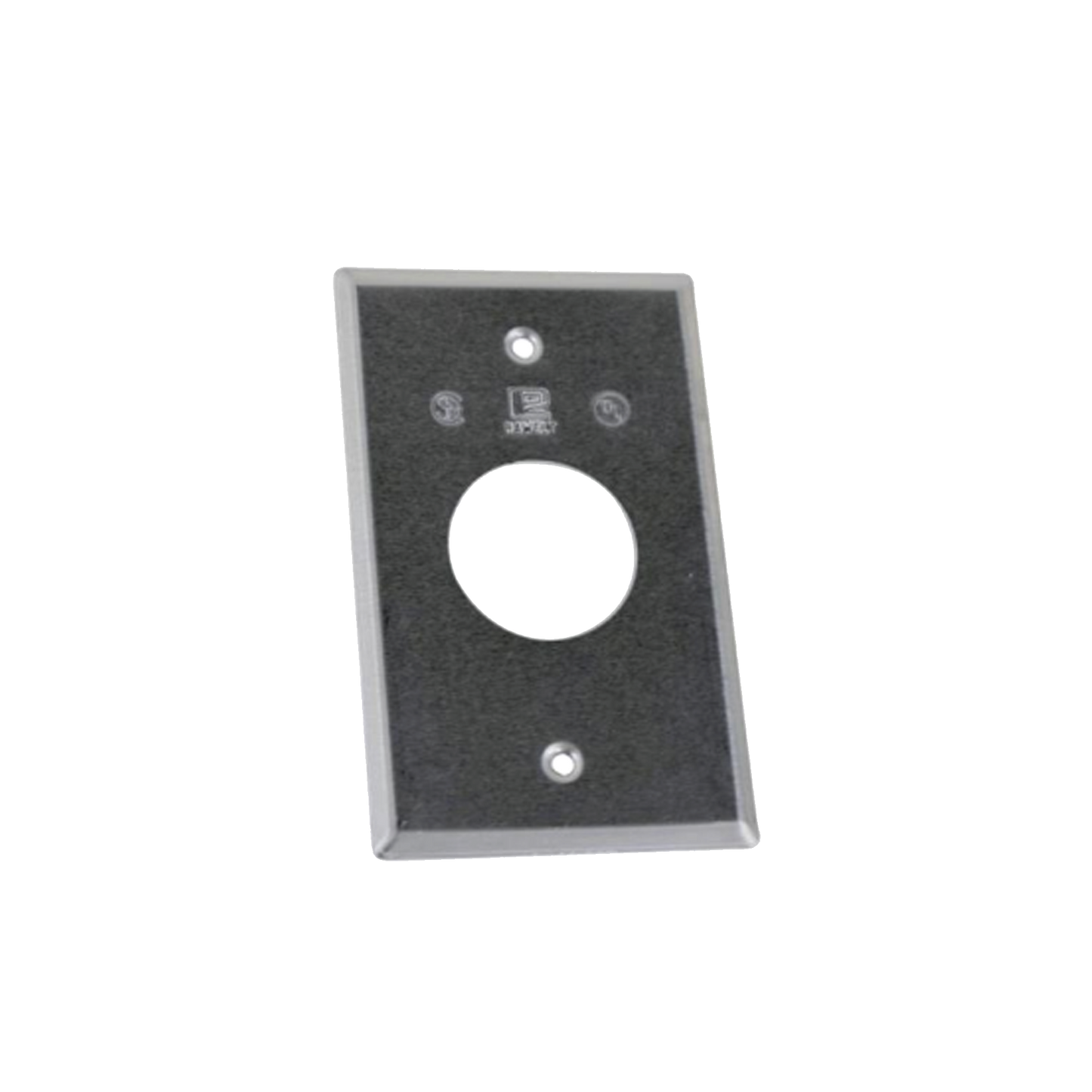 Tapa rectangular aluminio para contacto de 40.3 mm, tipo RR a prueba de intemperie.