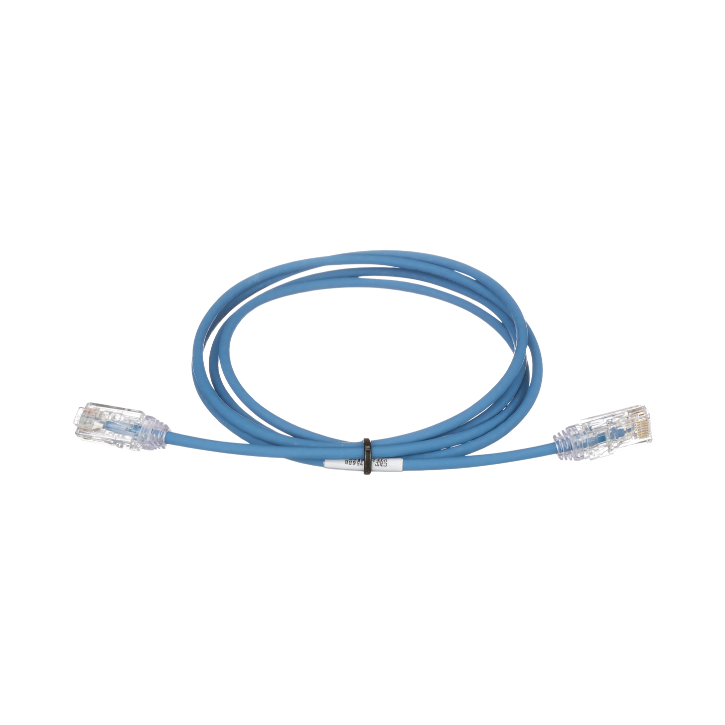 Cable de Parcheo TX6, UTP Cat6, Diámetro Reducido (28AWG), Color Azul, 1.52 Metros (5 Pies)