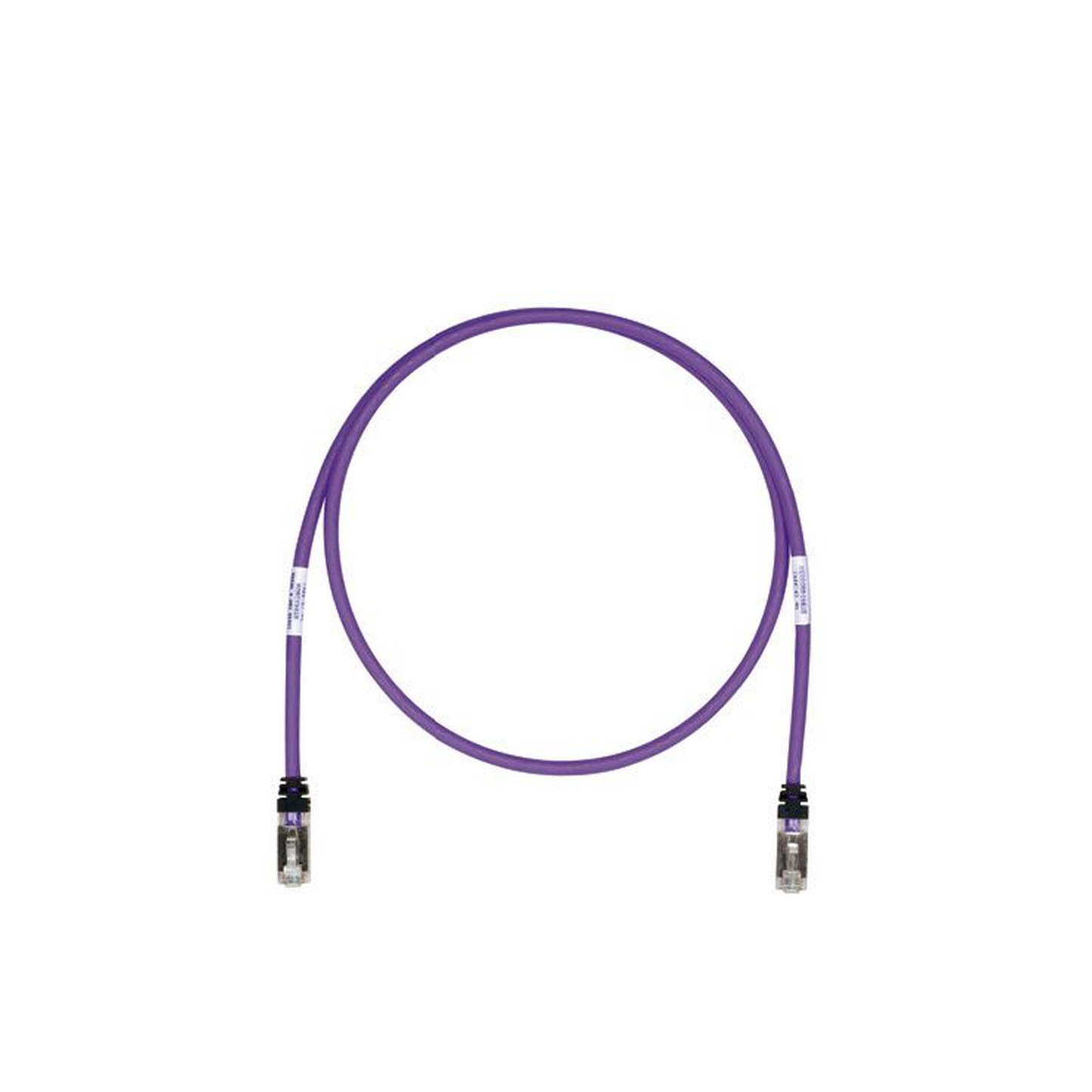 Cable de Parcheo UTP, Cat6A, 24 AWG, CM, Color Violeta, 4.57 Metros (15 Pies)