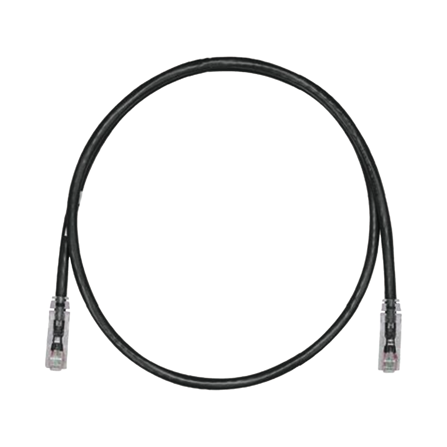 Cable de Parcheo TX6, UTP Cat6, 24 AWG, CM, Color Negro, 1.83 Metros (6 Pies)
