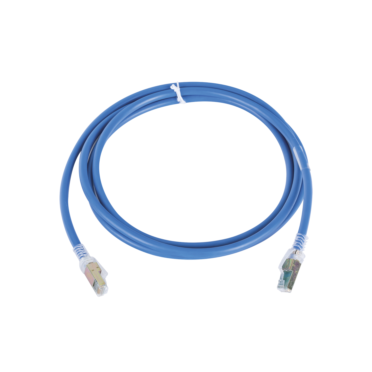 Patch Cord Z-MAX Cat6A UTP, CM, 2.13 Metros (7 Pies), Color Azul, Versión Bulk (Sin Empaque Individual)