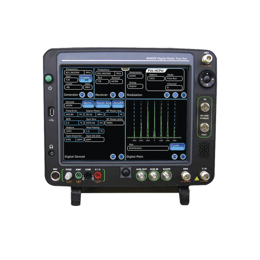 Analizador de Sistemas Análogos y Digitales 8800SX para Laboratorio y Campo, 2-1000 MHz, 50 Watt continuos.