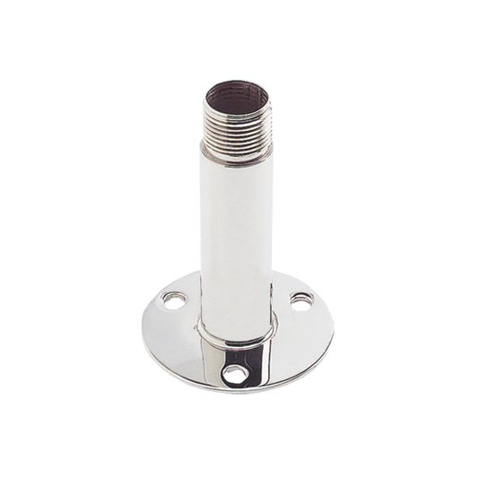 Montaje Recto de Acero Inoxidable / de 4 pulgadas de Alto y 3 de Base / Rosca 1-1/4