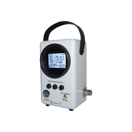Wattmetro Análogo-Digital /RF, Banda Ancha de 136 MHz-869 MHz, para 5-500 Watt, N Hembras.