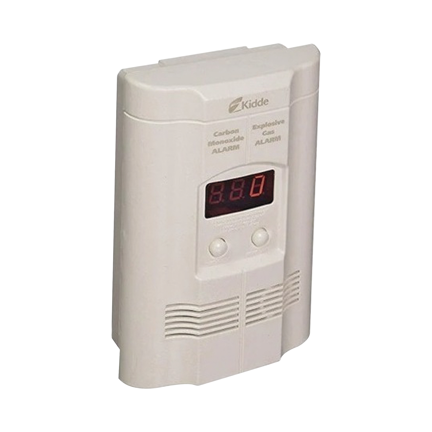 Detector Autónomo de Monóxido de Carbono (CO) y Gases Explosivos (Propano y Metano)  | Pantalla Digital | Conexión Directa a 120 Vca | Batería de Respaldo Incluida  | Paquete de 2 Pzas