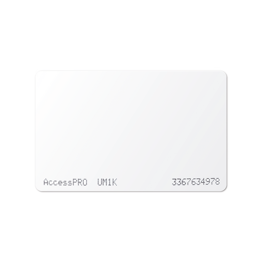 Tarjeta Dual UHF 900MHz + MIFARE 13.56MHz - Acceso Vehicular y Peatonal Premium