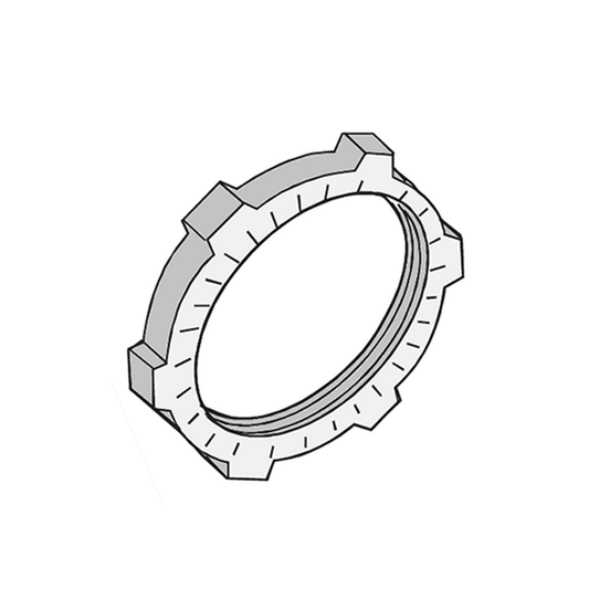 Contratuerca Metálica Zamac de 1-1/2" (38 mm)ï»¿.