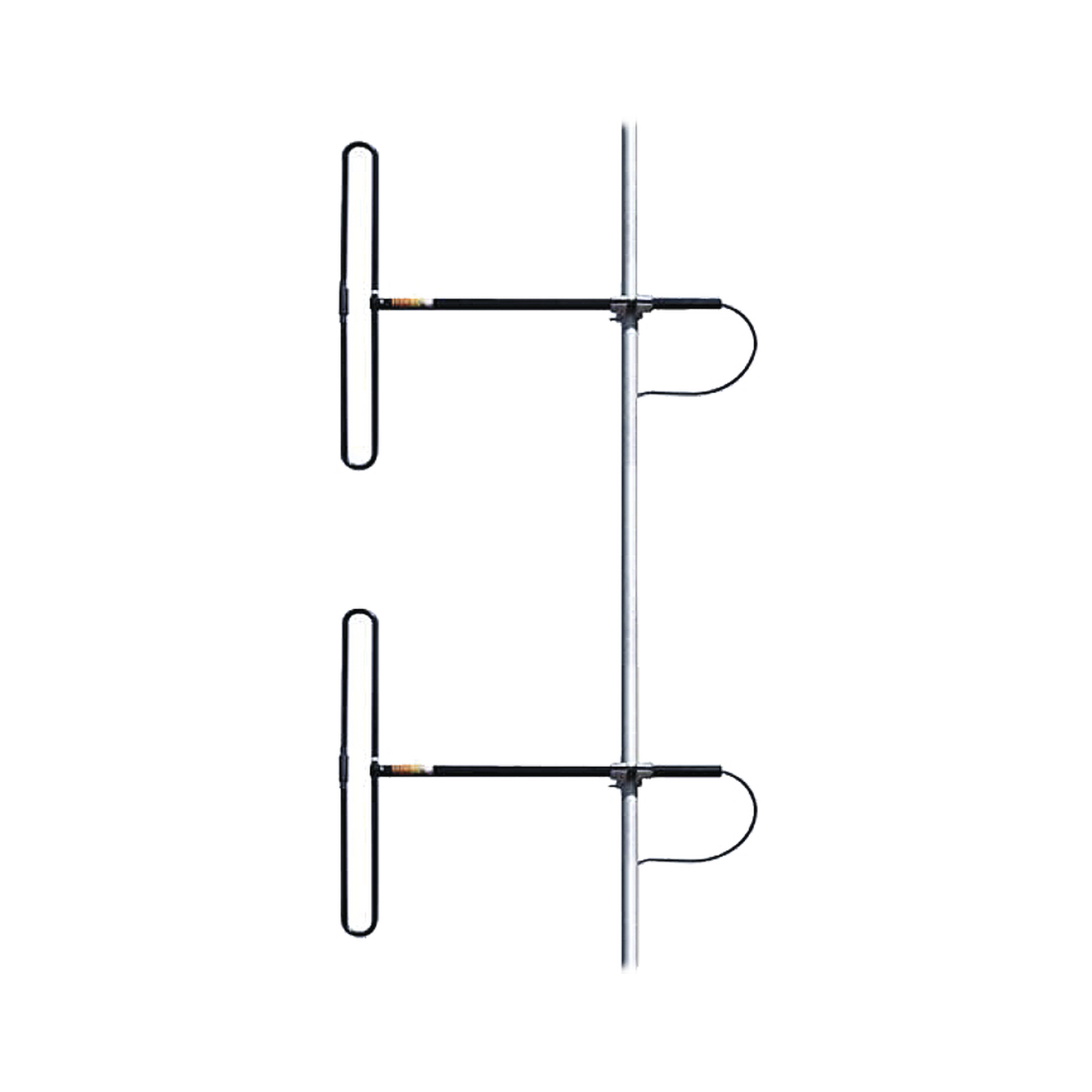 Antena Base de 2 Dipolos para 138-174 MHz, 3 dB de Ganancia, N Macho