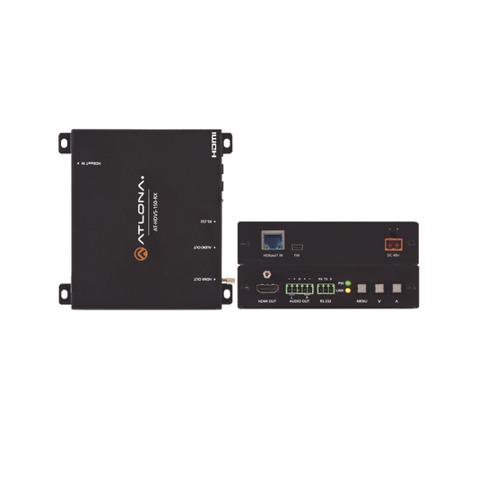 Receptor y escalador HDBaseT PoE