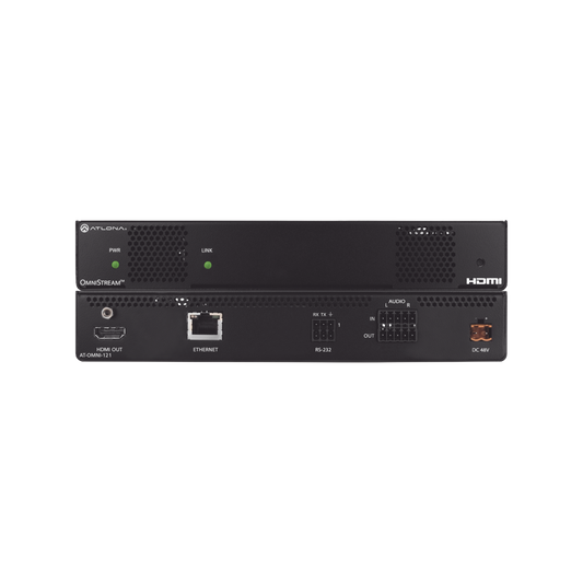 OmniStream Decodificador AV en red de un solo canal / Switching ultrarrápida /Distribución AV sobre IP