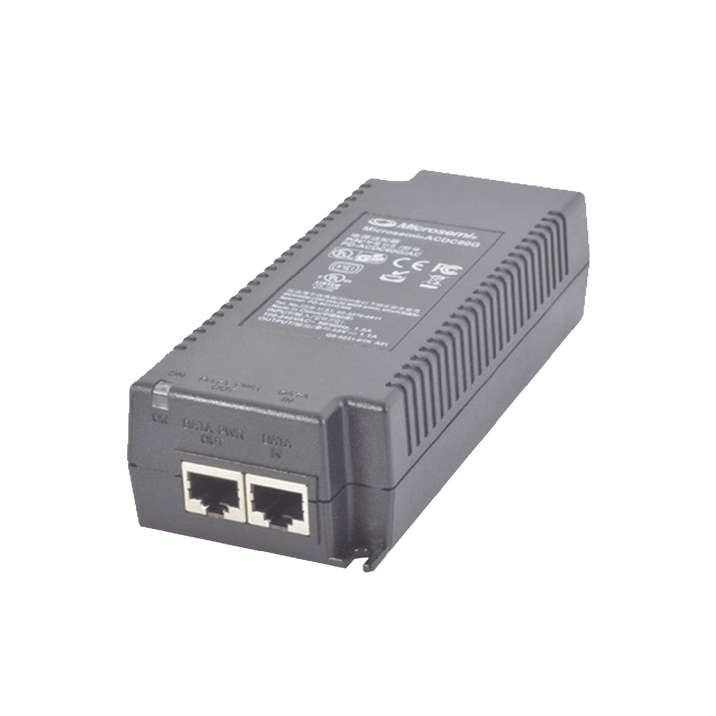 Inyector PoE SIKLU para radios Terragraph, 60W, 10 Gbps, 55 Vcc, 100-240 Vca, Cable Americano US