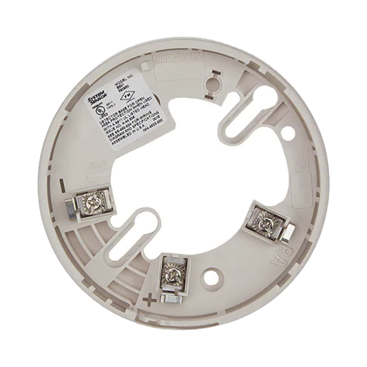 Base de 4 Pulgadas / Para detectores Notifier, Farenhyt, Silent Knight y Fire-Lite / Color Marfil