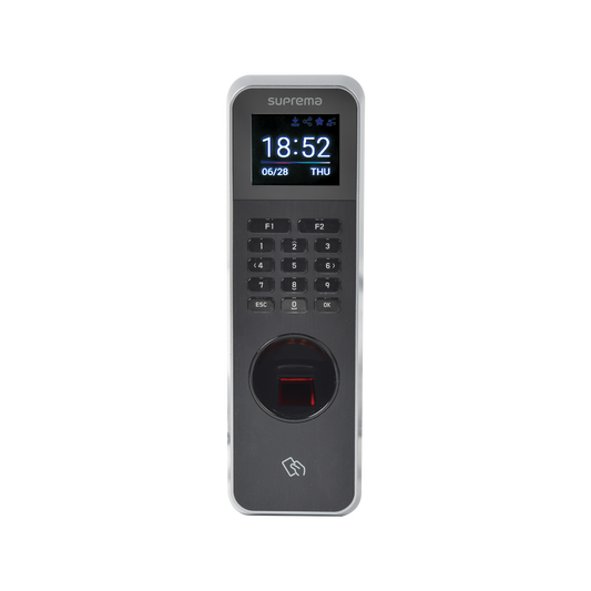 Lector de Huella IP67 Con Teclado y Lector de Tarjetas RFID(125kHz EM & 13.56MHz MIFARE, MIFAREPlus, DESFire/EV1), y BLUETOOTH, Uso para Control de Acceso y Asistencia