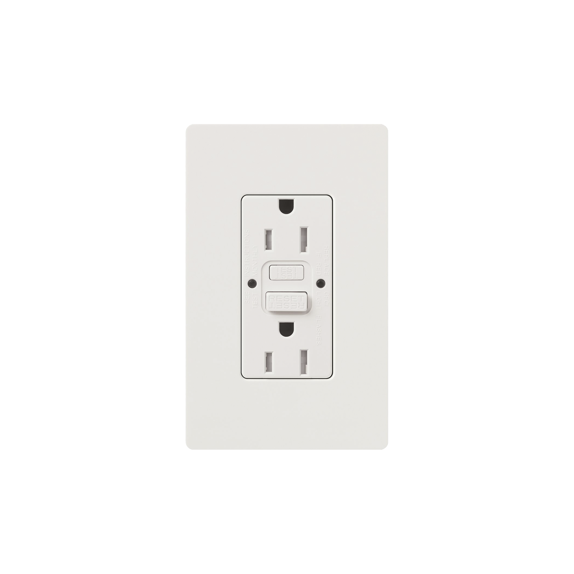 Tomacorriente 125V 15A resistente a manipulaciones, color blanco ...