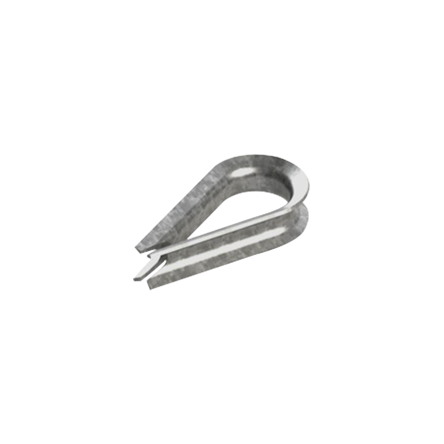 Guardacabos/cuello 3/8" acero electro galvanizado