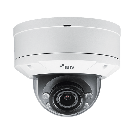 Cámara IP Domo 2 Megapixel (1080p) | Antivandalica IK10 | Audio de Dos Vías | Alarma I/O | PoE/12 Vcc | IR 30m | MicroSD | ICR | WDR | Lente Motorizado (4.4mm-10mm)