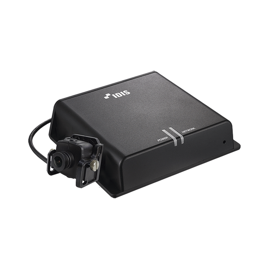 Cámara IP Pinhole 2MP | Ideal para Cajeros Automáticos | Lente Fijo 2.5mm| Interior| Entrada/Salida de Audio y Alarma | WDR 120dB
