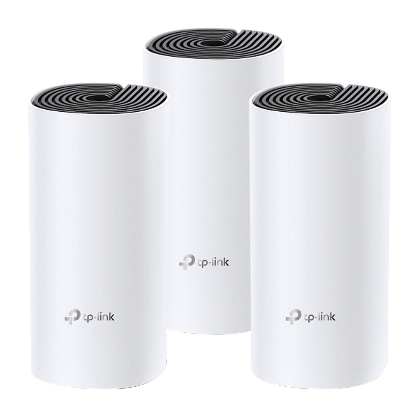 Kit de Router inalámbrico mesh Deco E4 para Hogar / Doble banda AC 1200  / 2 puertos 10/100 Mbps / Compatible con amazon alexa.