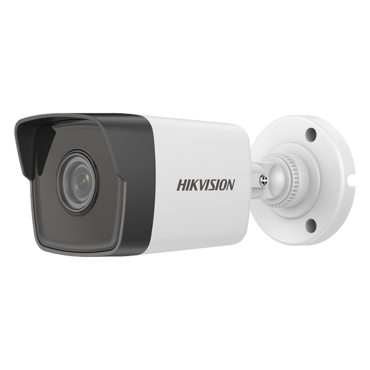 Bala IP 4 Megapixel / Lente 2.8 mm / 30 mts IR / WDR 120 dB / Exterior IP67 / Hik-Connect P2P / H.265+ / PoE / ONVIF