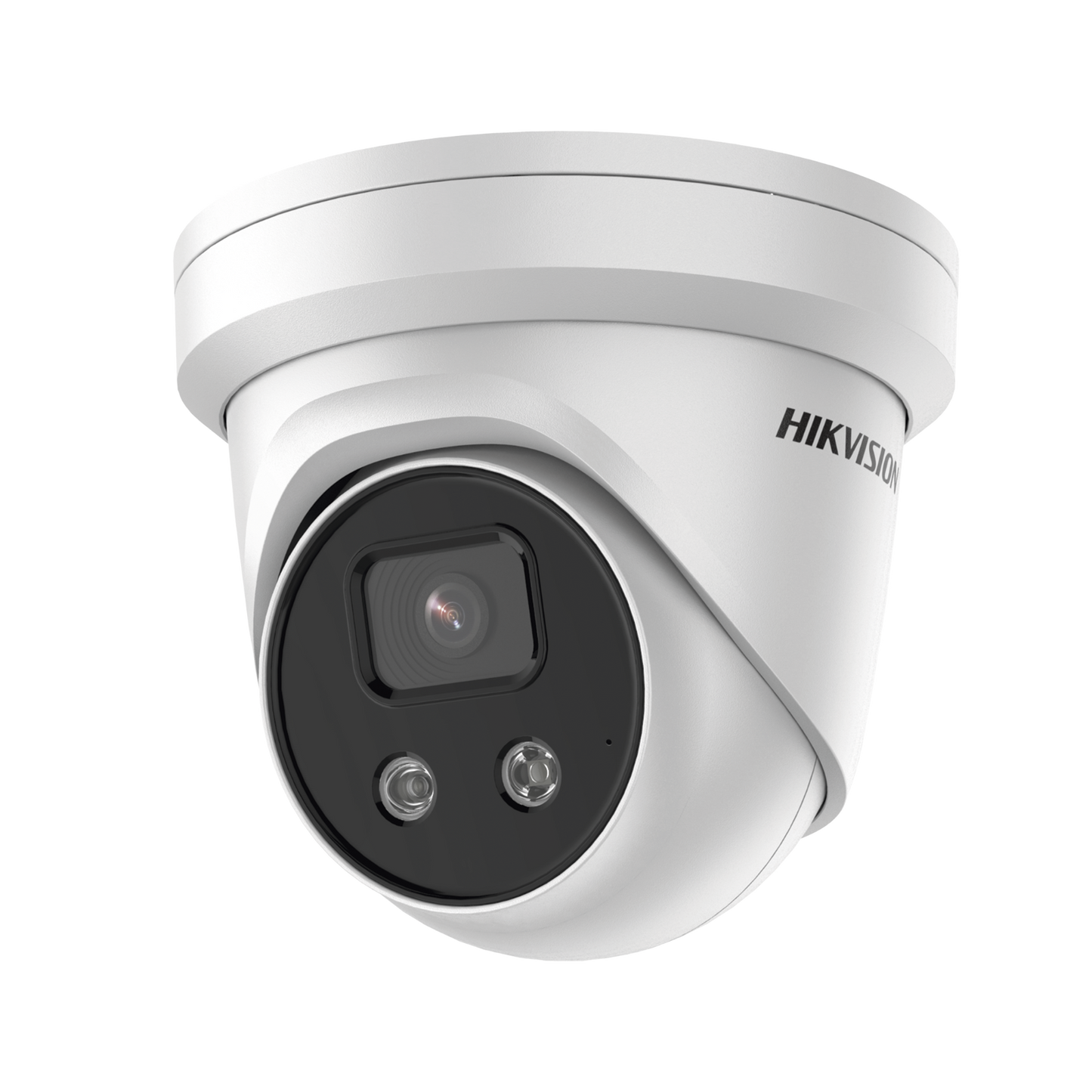 Turret IP 8 Megapixel  / Lente 2.8 mm / Micrófono Integrado / 40 mts IR / Exterior IP67 / WDR 120 dB / Entrada y salida Audio y Alarma / Captura Facial / Onvif / MicroSD
